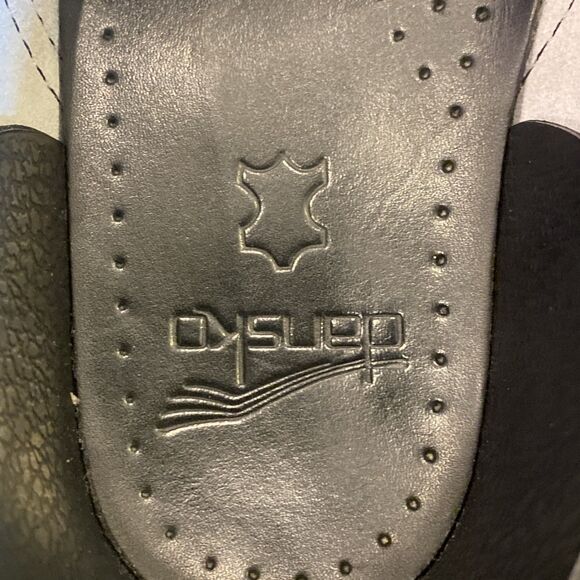 Dansko Professional Clogs Silver Patent Leather Size EU 40 US 7.0 - Picture 6 of 9